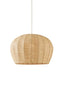 Hanging lamp 51x34 cm RAFAELLA raffia natural