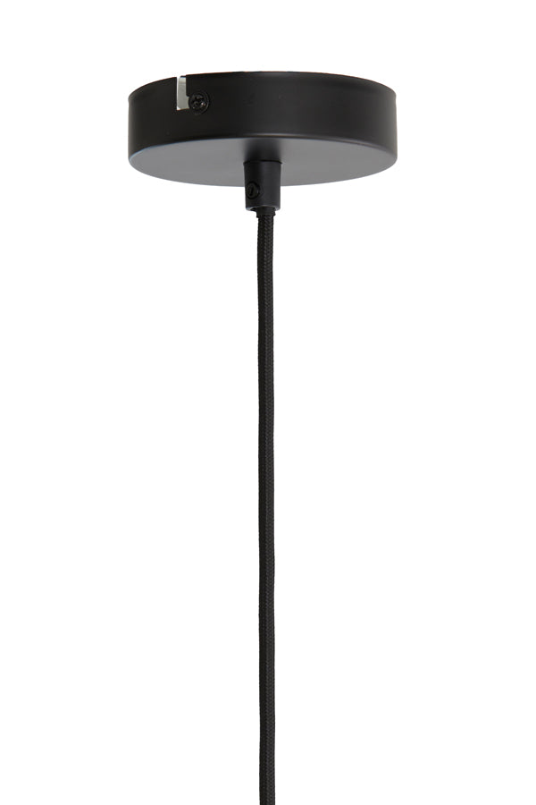 Hanging lamp 40x33 cm MALACIA velvet green