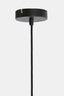 Hanging lamp 50x38 cm MALACIA velvet burgundy
