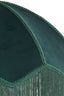 Hanging lamp 50x38 cm MALACIA velvet green