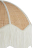 Hanging lamp 50x38 cm MALACIA raffia natural+cream