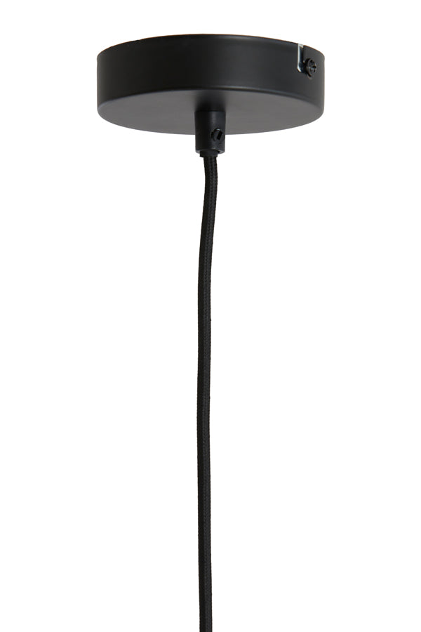 Hanging lamp 60x41 cm MALACIA velvet burgundy