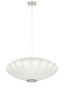 Hanging lamp 60x26 cm FAY white