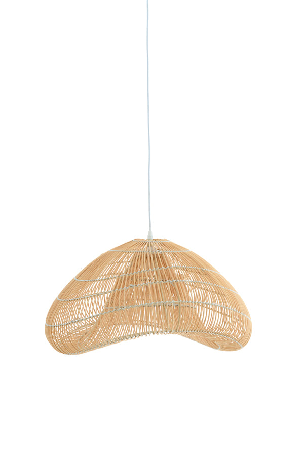 Hanging lamp 54x52,5x30,5 cm JANZUR rattan natural