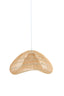 Hanging lamp 54x52,5x30,5 cm JANZUR rattan natural