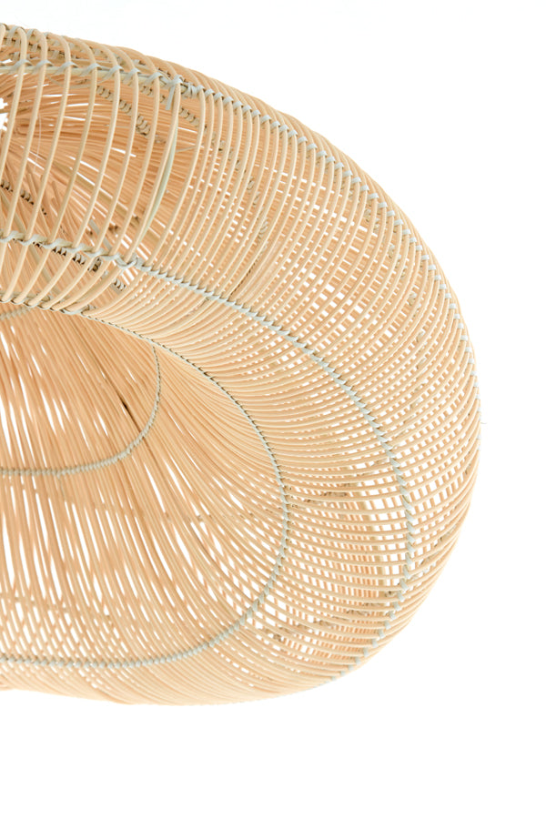 Hanging lamp 54x52,5x30,5 cm JANZUR rattan natural