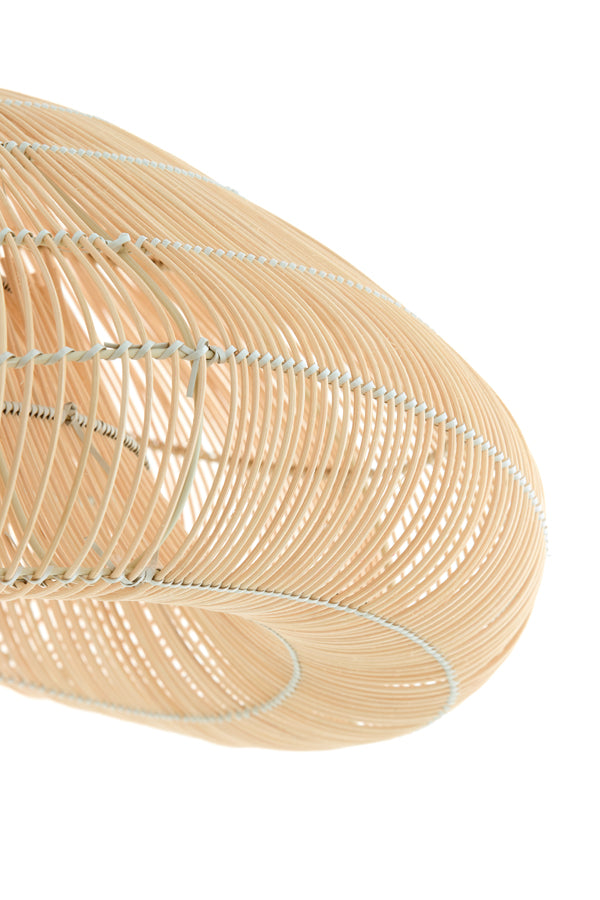 Hanging lamp 65x64x30,5 cm JANZUR rattan natural