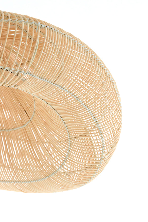 Hanging lamp 65x64x30,5 cm JANZUR rattan natural