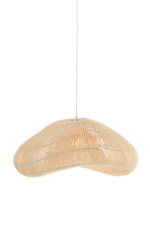 Hanging lamp 65x64x30,5 cm JANZUR rattan natural