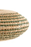 Hanging lamp 59,5x28 cm TAWELA rattan natural+green