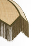 Hanging lamp 35x28 cm SULINA raffia natural+green