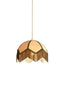Hanging lamp 35x28 cm SULINA raffia natural+green