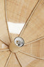 Hanging lamp 45x32,5 cm SULINA raffia natural+green