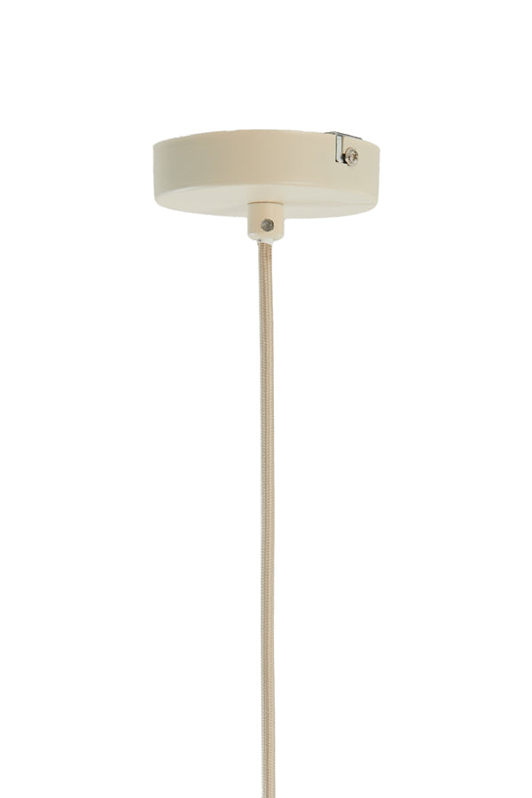 Hanging lamp 55x36,5 cm SULINA raffia natural+green