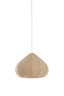 Hanging lamp 40x28,5 cm ZUBEDA linen natural