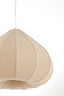 Hanging lamp 40x28,5 cm ZUBEDA linen natural