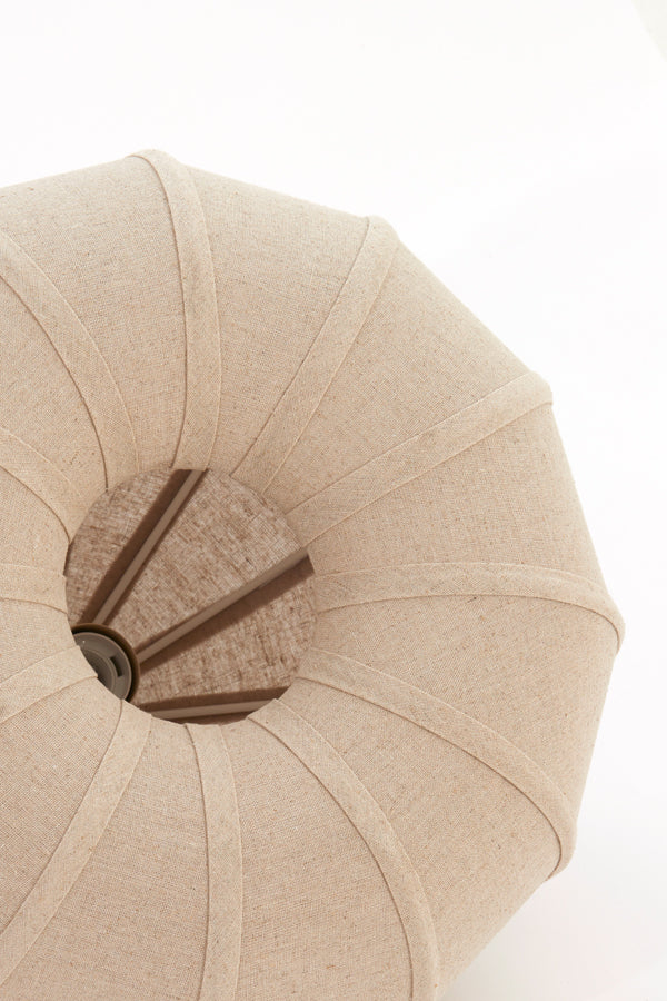 Hanging lamp 40x28,5 cm ZUBEDA linen natural