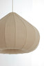 Hanging lamp 50x34 cm ZUBEDA linen natural