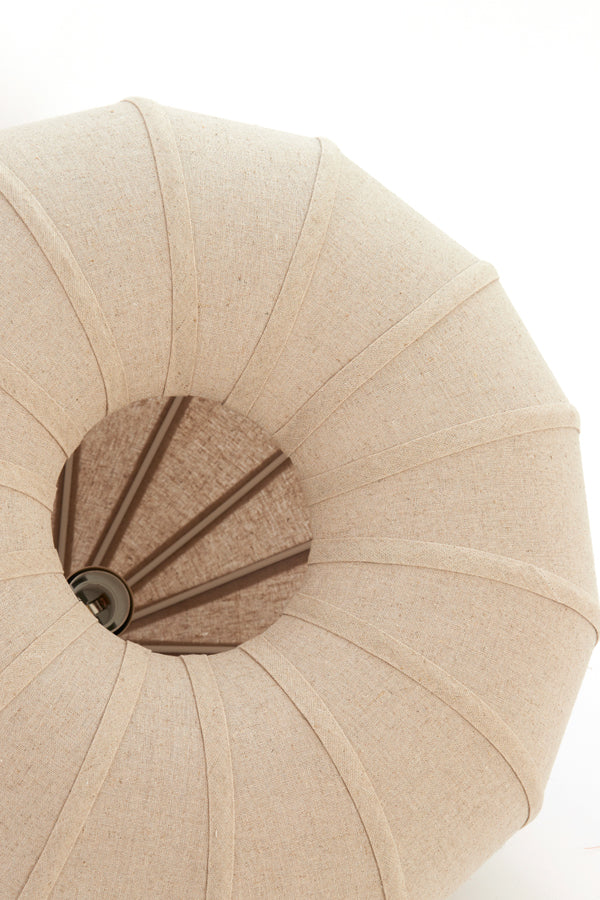Hanging lamp 50x34 cm ZUBEDA linen natural