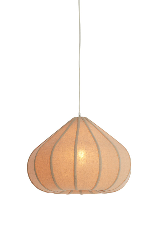 Hanging lamp 50x34 cm ZUBEDA linen natural