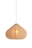 Hanging lamp 50x34 cm ZUBEDA linen natural