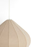 Hanging lamp 60x42,5 cm ZUBEDA linen natural