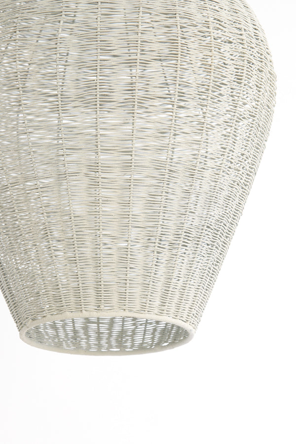 Hanging lamp 26x36 cm ARRIATE cream