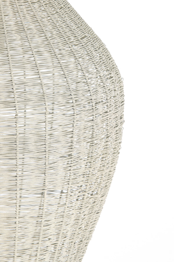 Hanging lamp 26x36 cm ARRIATE cream