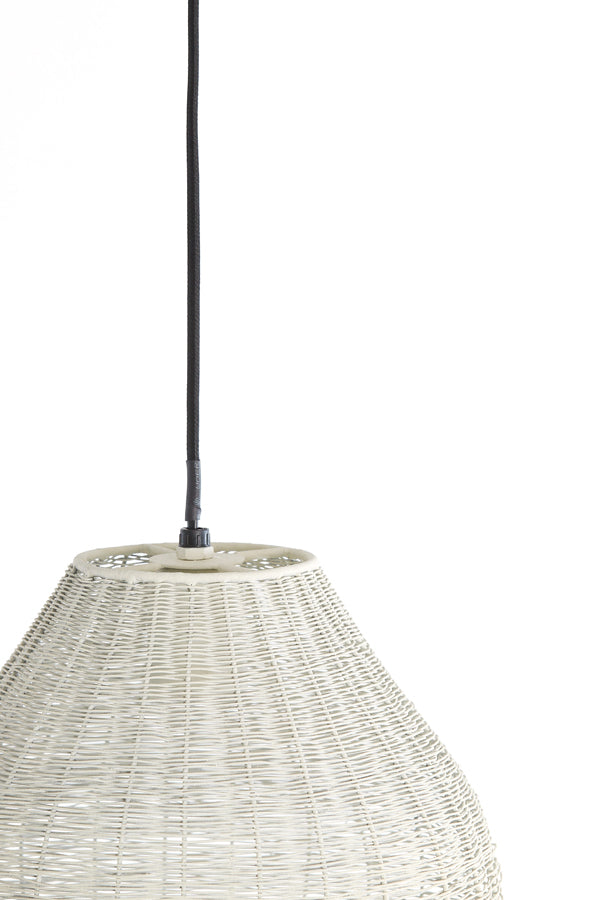 Hanging lamp 26x36 cm ARRIATE cream