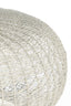 Hanging lamp 35x21,5 cm PIEDRA cream