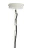 Hanging lamp 47x26 cm PIEDRA cream