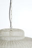 Hanging lamp 59x31,5 cm PIEDRA cream