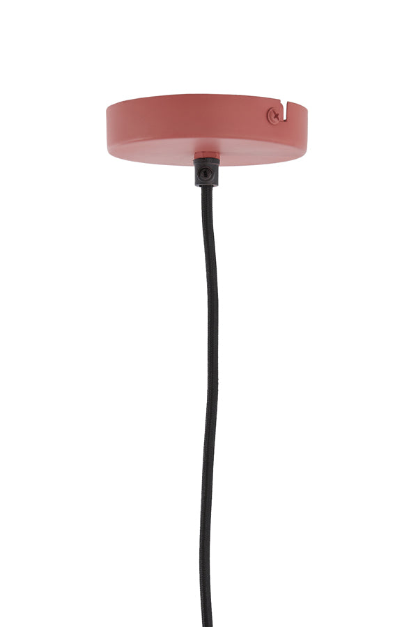 Hanging lamp 64x25 cm CESANO coral pink