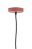 Hanging lamp 64x25 cm CESANO coral pink