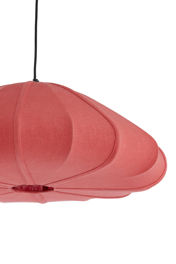 Hanging lamp 64x25 cm CESANO coral pink