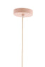 Hanging lamp 64x25 cm CESANO light pink