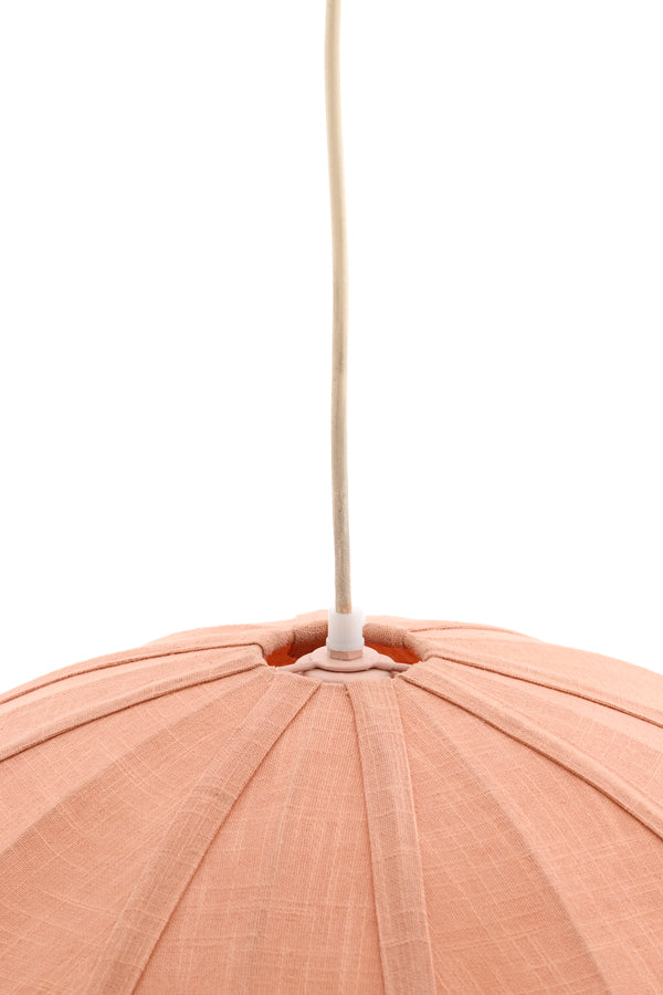 Hanging lamp 64x25 cm CESANO light pink