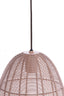 Hanging lamp 25x25 cm OLIVERIA light pink