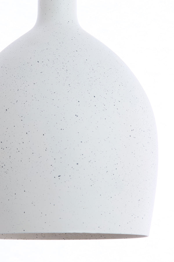Hanging lamp 24x39 cm ROSERO white+light grey spotted