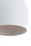 Hanging lamp 24x39 cm ROSERO white+light grey spotted