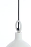 Hanging lamp 24x39 cm ROSERO white+light grey spotted