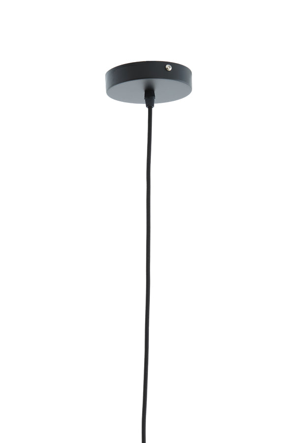 Hanging lamp 24x39 cm ROSERO terra+brown spotted