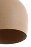 Hanging lamp 24x39 cm ROSERO terra+brown spotted