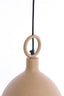 Hanging lamp 24x39 cm ROSERO terra+brown spotted