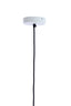Hanging lamp 24x37 cm RISARI white+light grey spotted
