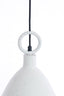 Hanging lamp 24x37 cm RISARI white+light grey spotted