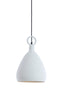 Hanging lamp 24x37 cm RISARI white+light grey spotted