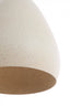 Hanging lamp 24x37 cm RISARI sand+light brown spotted