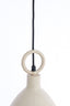 Hanging lamp 24x37 cm RISARI sand+light brown spotted