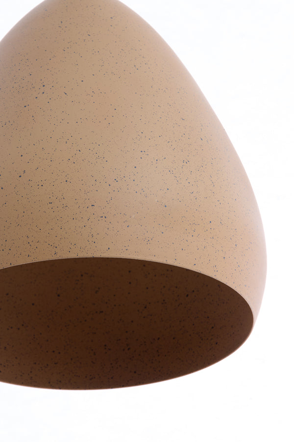 Hanging lamp 24x37 cm RISARI terra+brown spotted